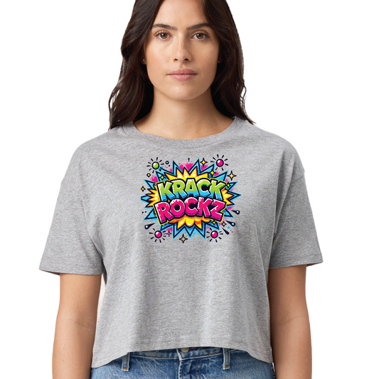 Krack Rockz Women’s Crop Tee