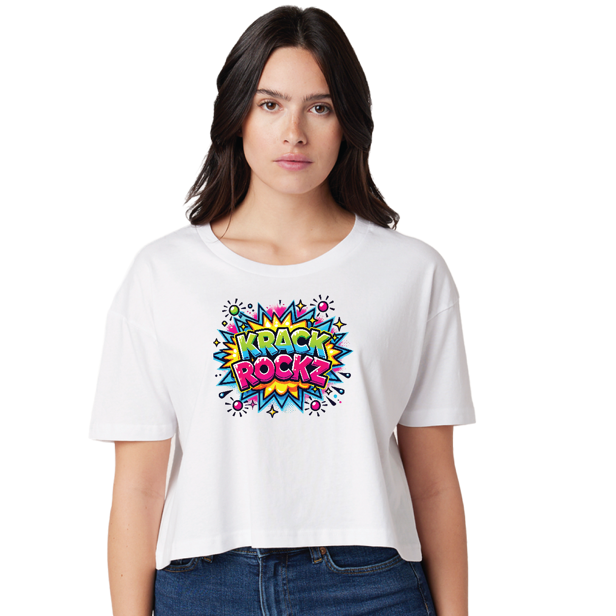 Krack Rockz Women’s Crop Tee