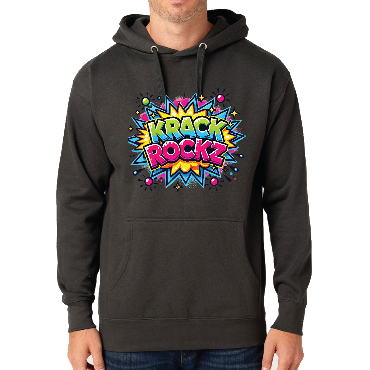 Krack Rockz Pullover Hoodie