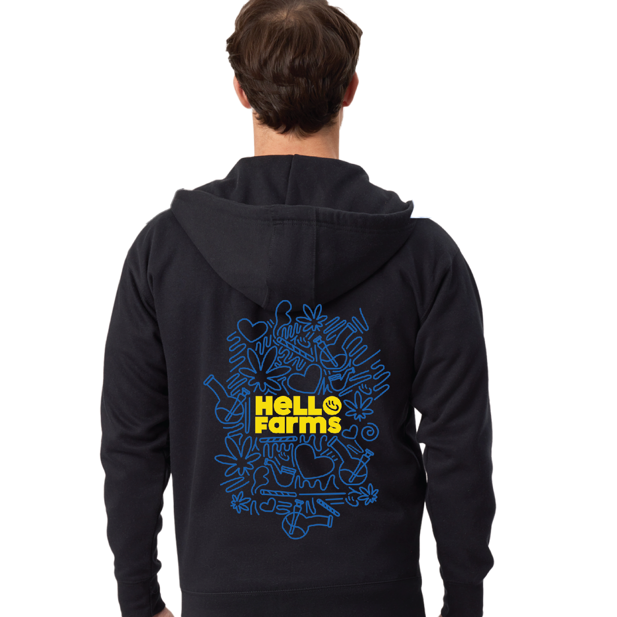 Hello Farms Zip-Up Hoodie