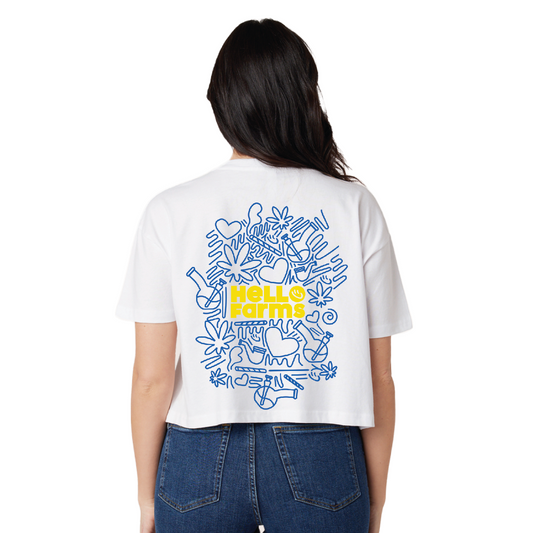 Hello Farms Women’s Crop Tee